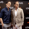 Ronald (links) en Frank de Boer
