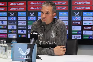Robin van Persie, trainer van Feyenoord