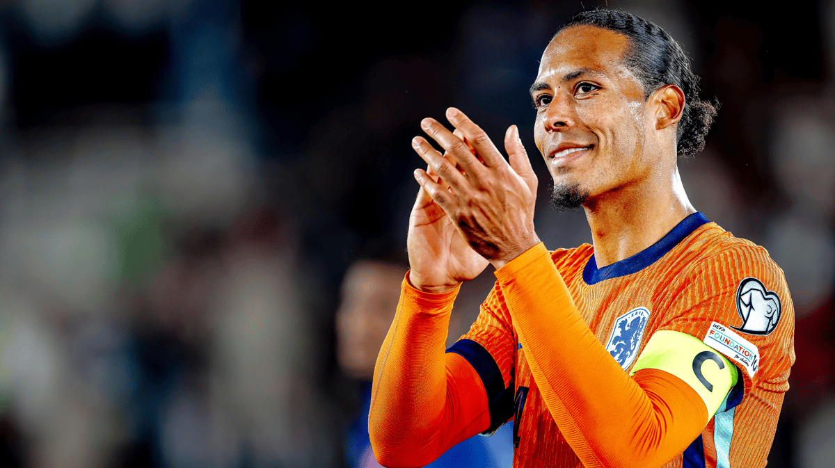 Virgil van Dijk, verdediger en aanvoerder van het Nederlands elftal