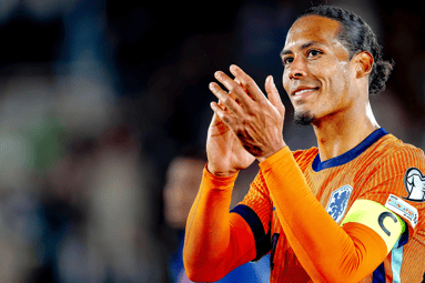 Virgil van Dijk, verdediger en aanvoerder van het Nederlands elftal