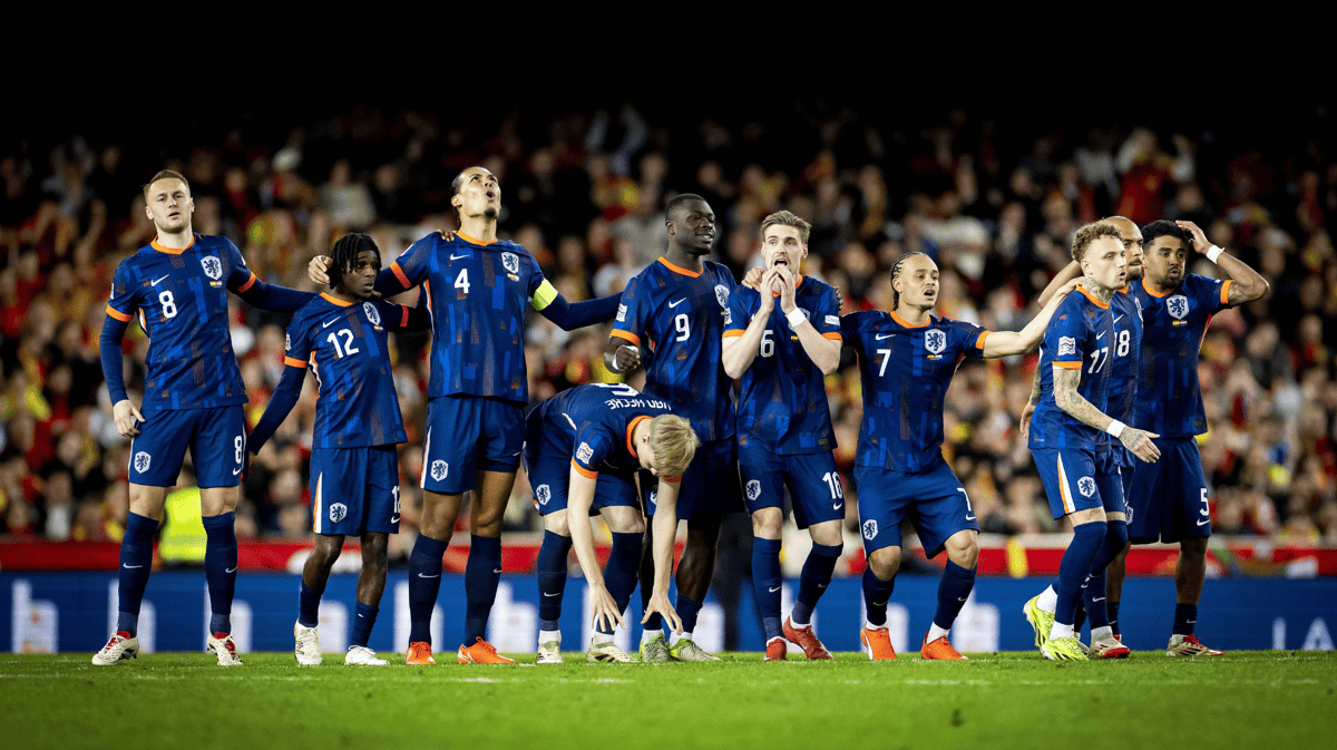 Nederland verloor na strafschoppen van Spanje
