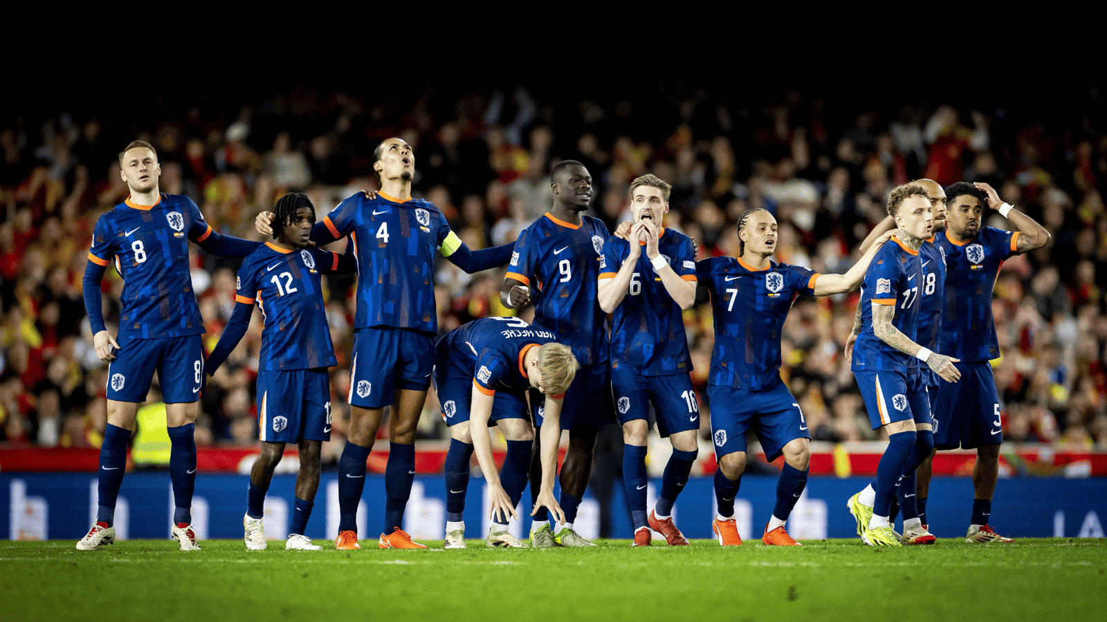 Nederland verloor na strafschoppen van Spanje