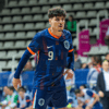Saïd Bouzambou in actie voor Oranje Futsal
