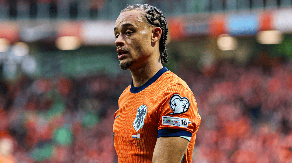 Xavi Simons bij het Nederlands elftal