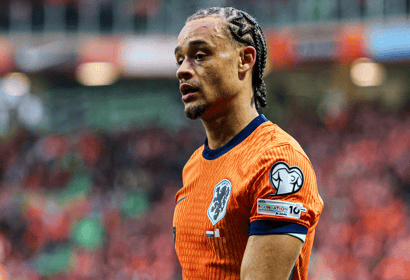 Xavi Simons bij het Nederlands elftal