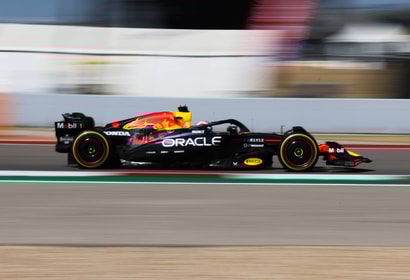 Max Verstappen in de RB21