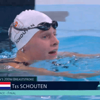 Tes Schouten wint een bronzen medaille op de Olympische Spelen in Parijs.