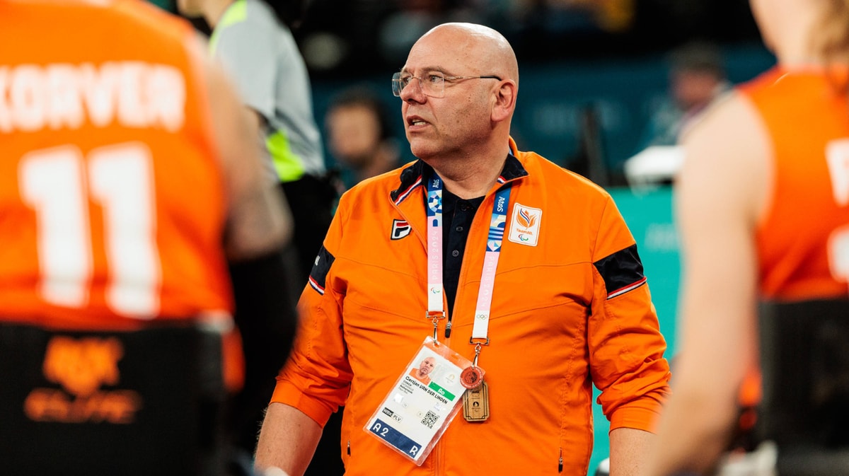 Gertjan van der Linden, oud-bondscoach van de rolstoelbasketbalsters