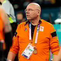 Gertjan van der Linden, oud-bondscoach van de rolstoelbasketbalsters