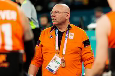 Gertjan van der Linden, oud-bondscoach van de rolstoelbasketbalsters