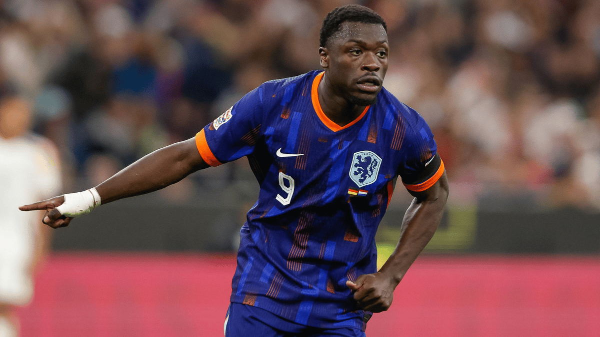 Brian Brobbey in het shirt van Oranje
