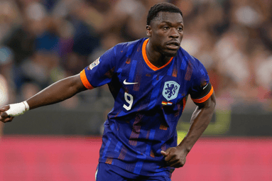 Brian Brobbey in het shirt van Oranje