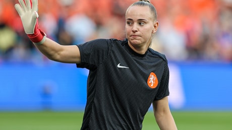 Daphne van Domselaar bij de Oranje Leeuwinnen