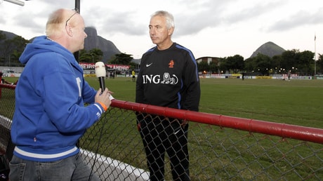 Bert Maalderink in gesprek met Bert van Marwijk