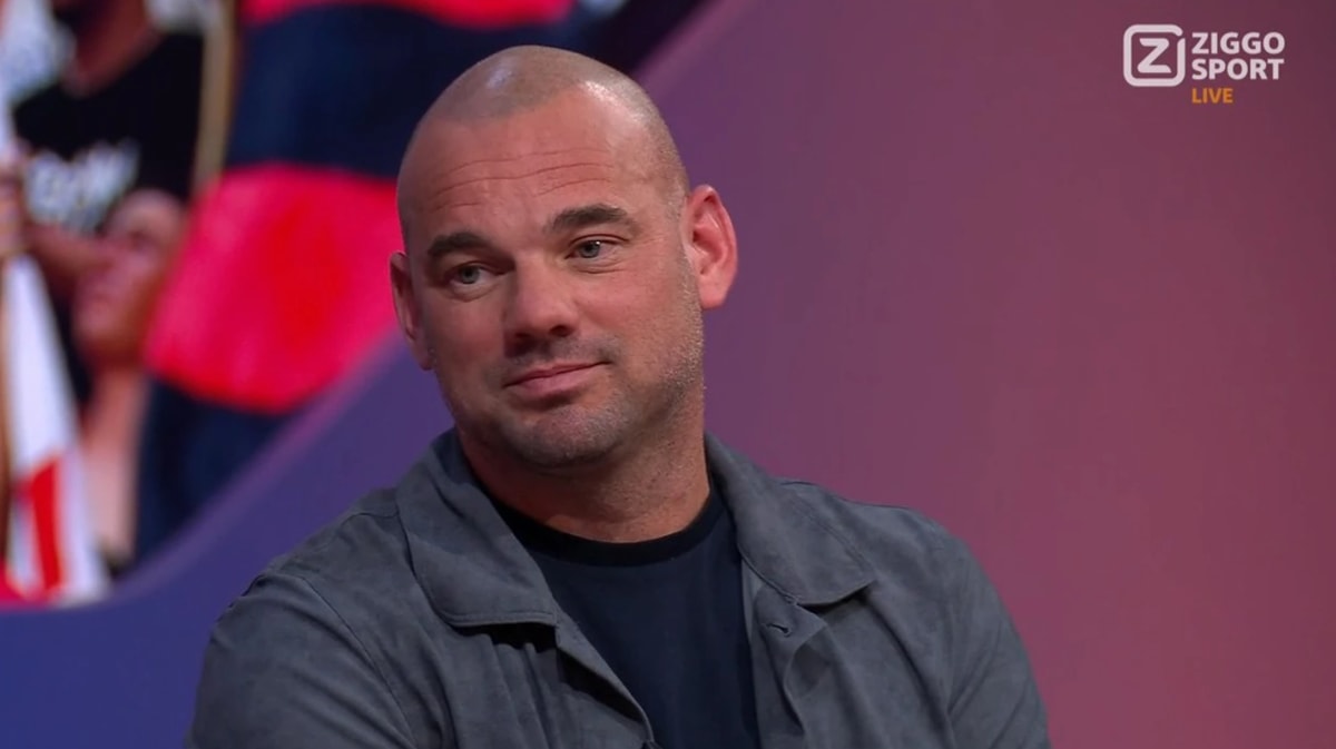 Wesley Sneijder aan tafel bij Rondo op Ziggo Sport