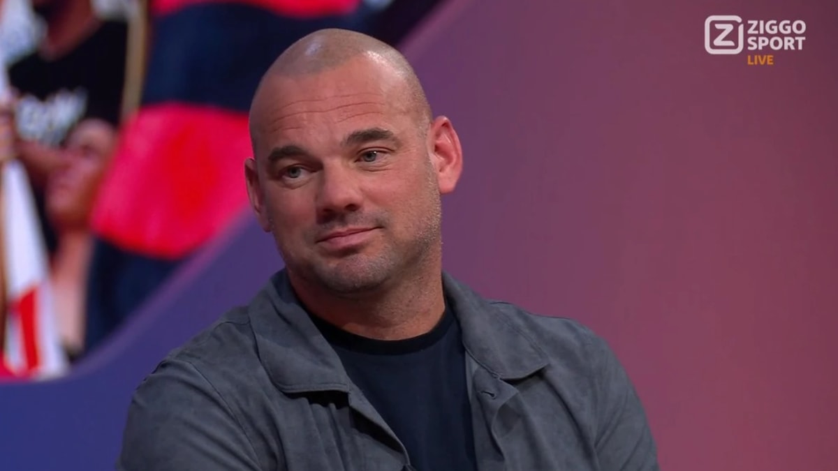 Wesley Sneijder aan tafel bij Rondo op Ziggo Sport