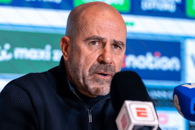 Peter Bosz, trainer van PSV