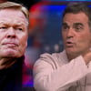 Bondscoach Ronald Koeman en ESPN-analist Kenneth Perez
