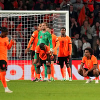 Teleurstelling bij het Nederlands elftal
