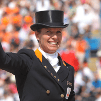 Voormalig dressuuramazone Anky van Grunsven