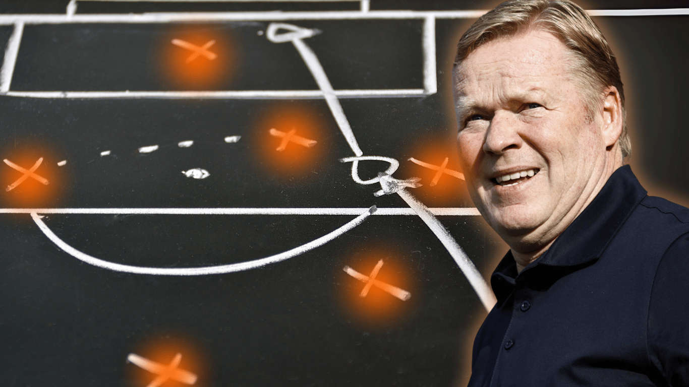 Ronald Koeman, bondscoach van het Nederlands elftal