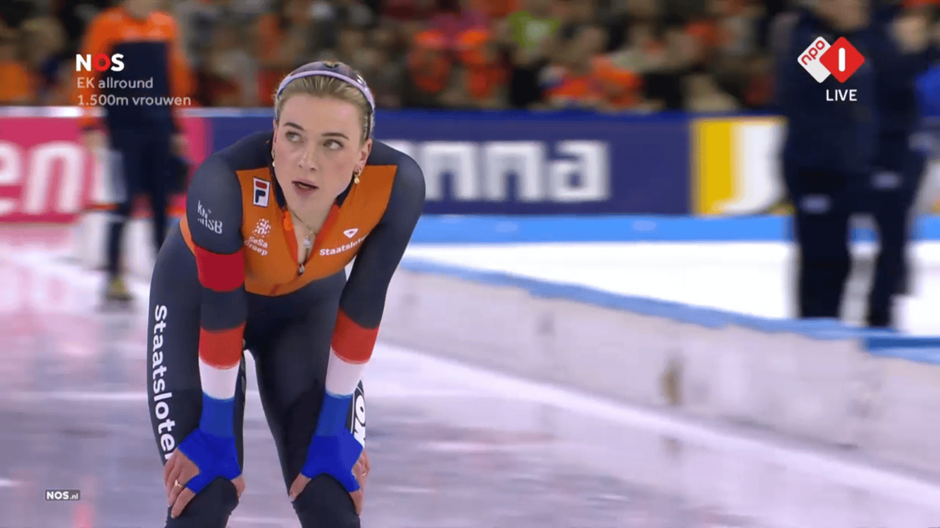 Joy Beune wint 1500 meter EK Allround