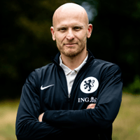 Arjan Veurink, bondscoach van de Oranje Leeuwinnen