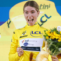 Demi Vollering, Tour de France, Tour de France Femmes, Ronde van Frankrijk, wielrennen, Team SD Worx-Protime, gele trui