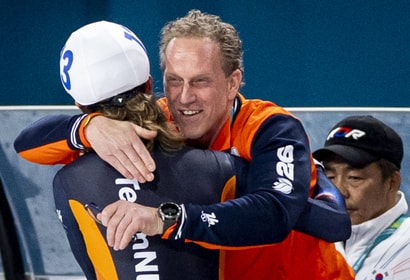 Jillert Anema met Jorrit Bergsma