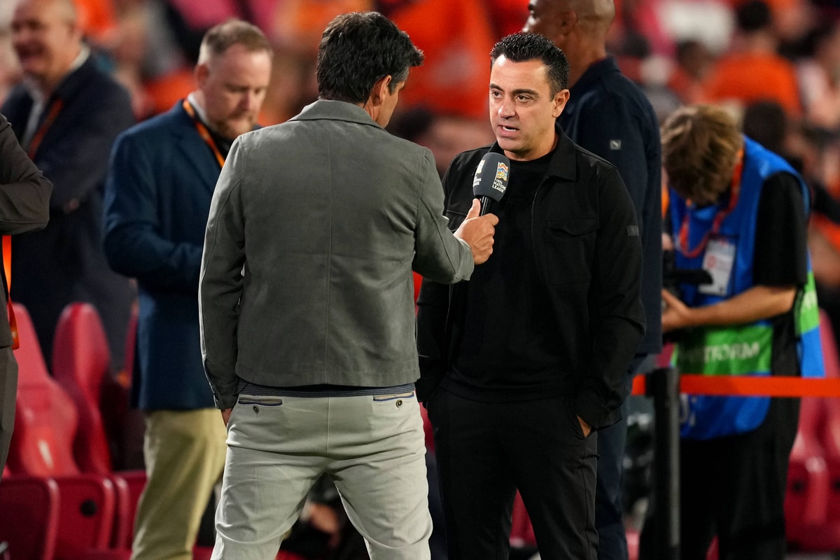 Xavi Hernández, bondscoach van het Nederlands elftal