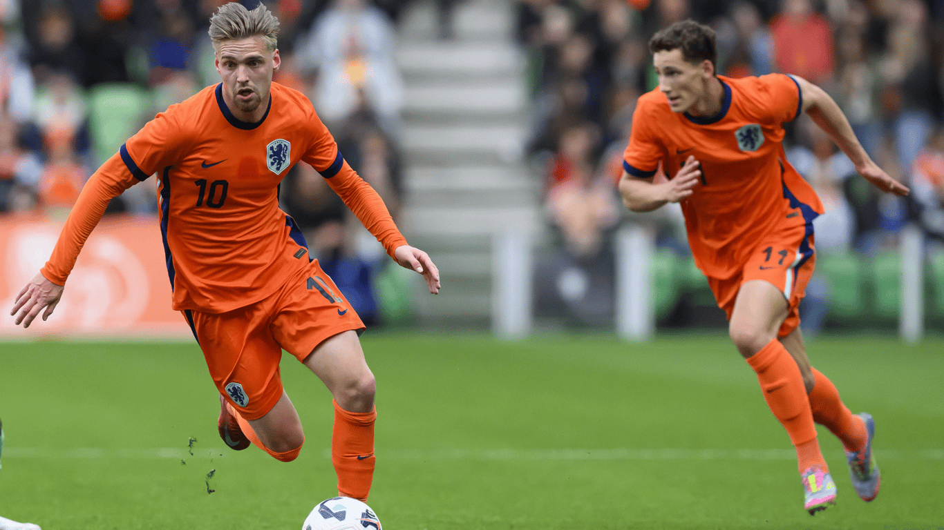 Kenneth Taylor en Ruben van Bommel in actie