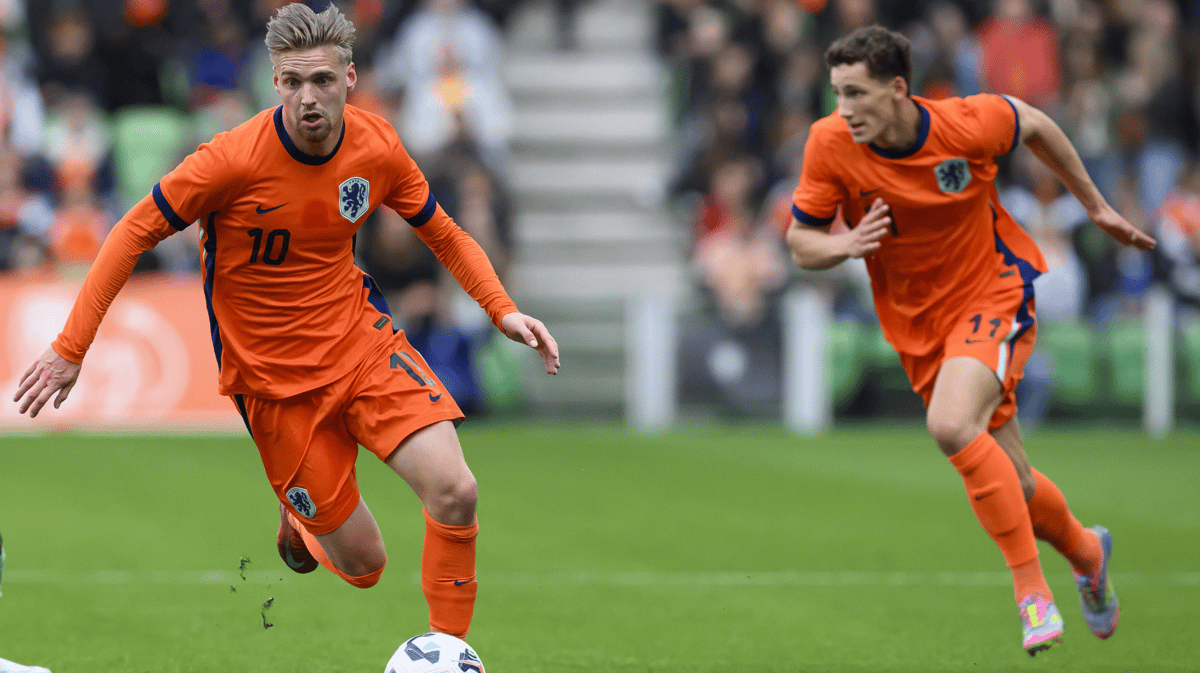 Kenneth Taylor en Ruben van Bommel in actie