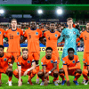De opstelling van Jong Oranje tegen Jong Denemarken