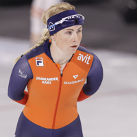 Marijke Groenewoud komt in actie tijdens de World Cup in Polen