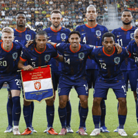 De opstelling van het Nederlands elftal tegen Litouwen