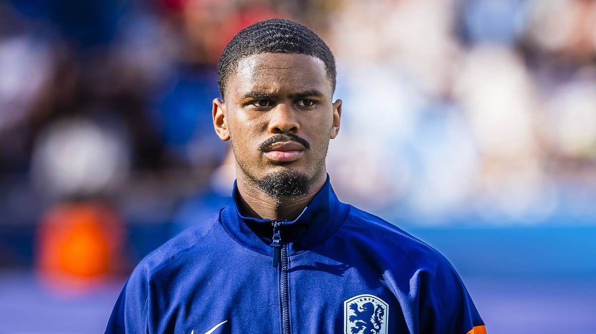 Jorrel Hato bij het Nederlands elftal