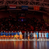 Oranje Futsal voorafgaand aan het thuisduel met Noord-Macedonië