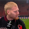 Mexx Meerdink voor de camera van Ziggo Sport