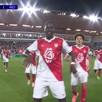 Jordan Teze scoort voor AS Monaco