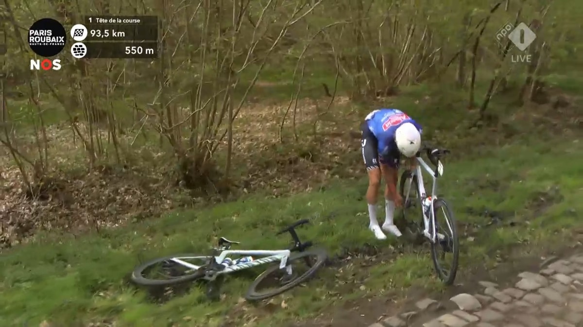 Problemen voor Mathieu van der Poel