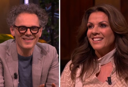 Ben van der Burg en Leontien van Moorsel