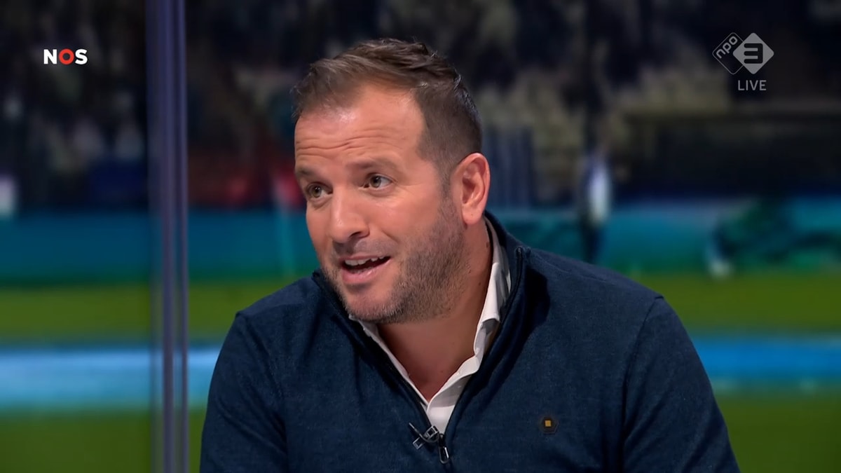 Rafael van der Vaart, analist van de NOS