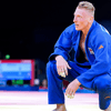 Judoka Frank de Wit tijdens de Olympische Spelen