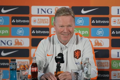 Ronald Koeman, bondscoach van het Nederlands elftal