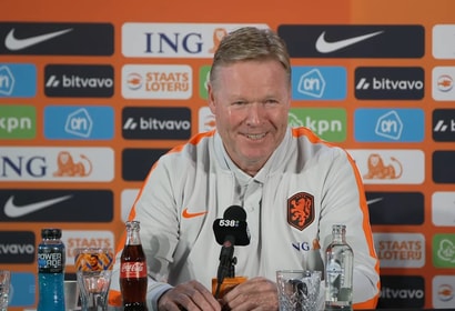 Ronald Koeman, bondscoach van het Nederlands elftal