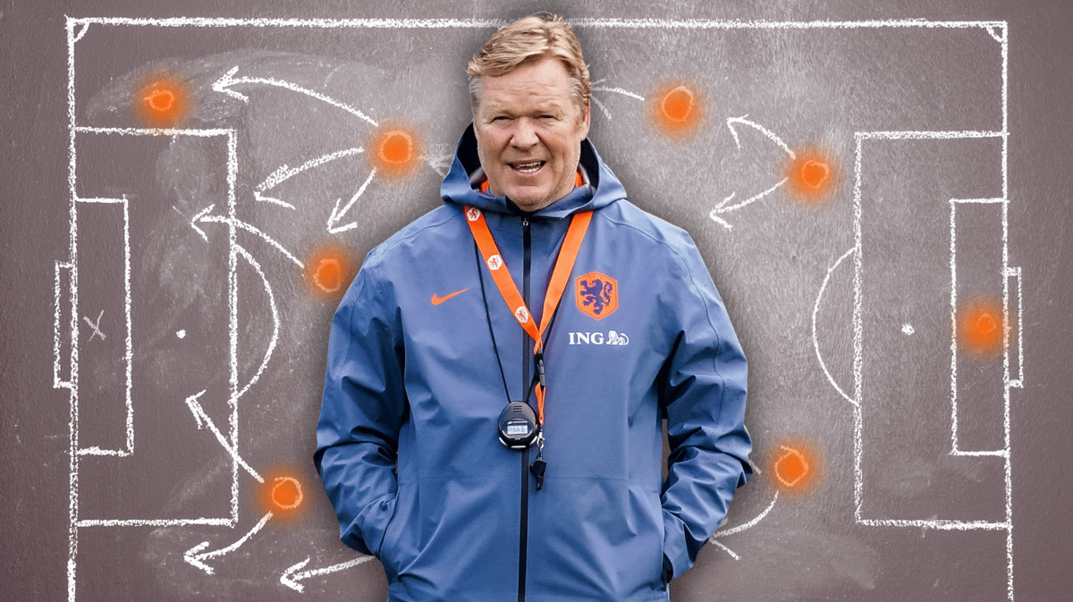 Ronald Koeman, bondscoach van het Nederlands elftal