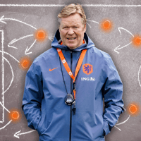 Ronald Koeman, bondscoach van het Nederlands elftal