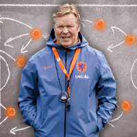 Ronald Koeman, bondscoach van het Nederlands elftal