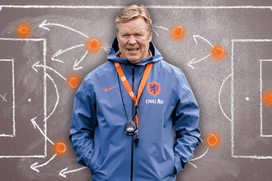 Ronald Koeman, bondscoach van het Nederlands elftal