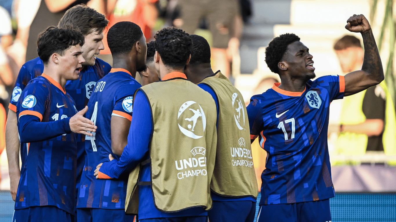 Jong Oranje viert feest